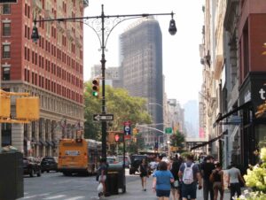 flatiron building in the flatiron district