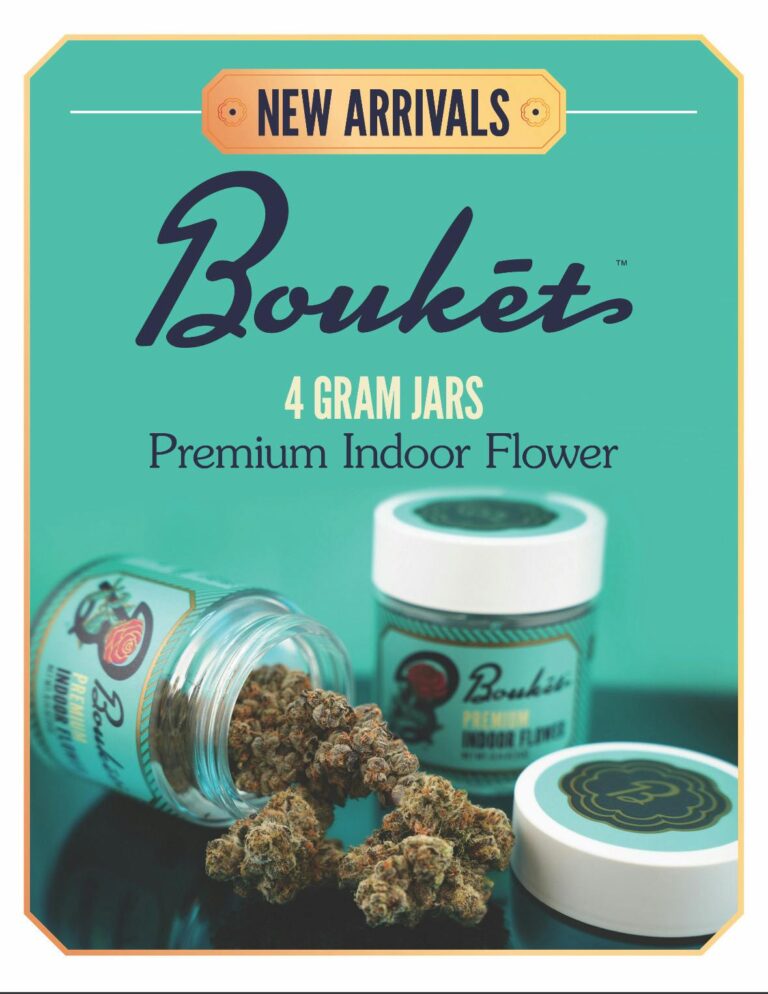 Bouket cannabis promotion