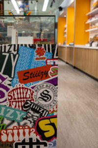 Product display inside Stoops