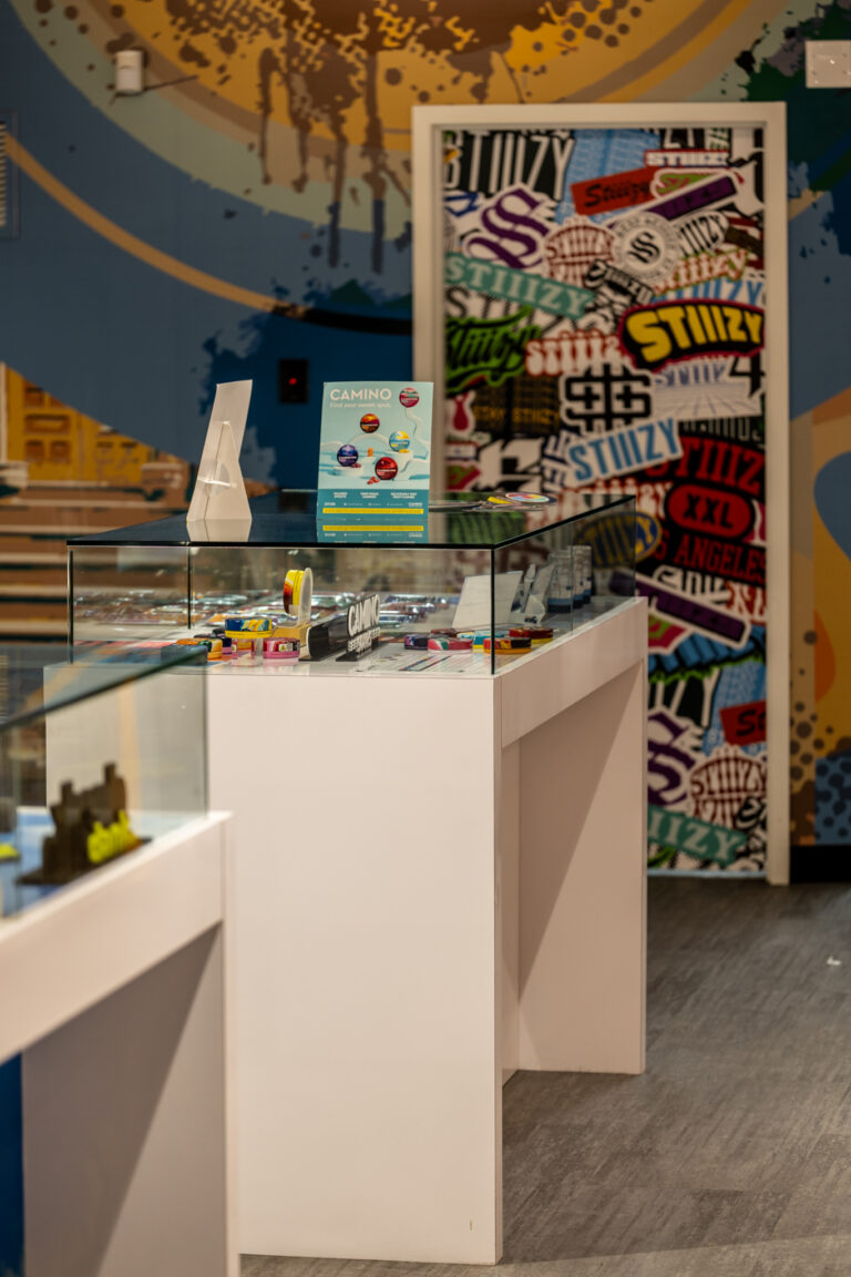 Camino product display at Stoops