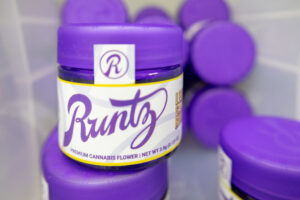 Runtz cannabis jars